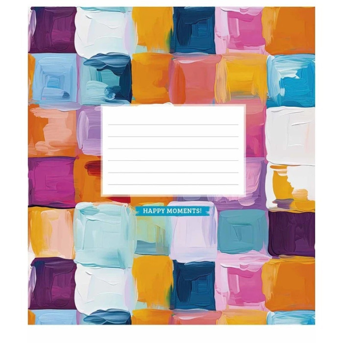 Тетрадь ученическая "Color notes" Школьник 012-3368L-4 в линию, 12 листов