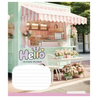 Тетрадь ученическая "Cute things" 024-3359L-5 в линию, 24 листов