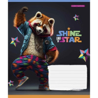 Тетрадь ученическая "Dance star" 018-3276L-3 в линию, 18 листов