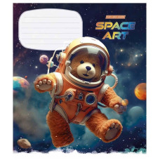 Тетрадь ученическая "Space Art" 012-3406K-3 в клетку, 12 листов