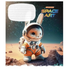 Тетрадь ученическая "Space Art" 012-3406K-4 в клетку, 12 листов