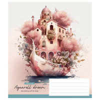 Тетрадь общая «Aquarell dream» 036-3289L-2 в линию, 36 листов