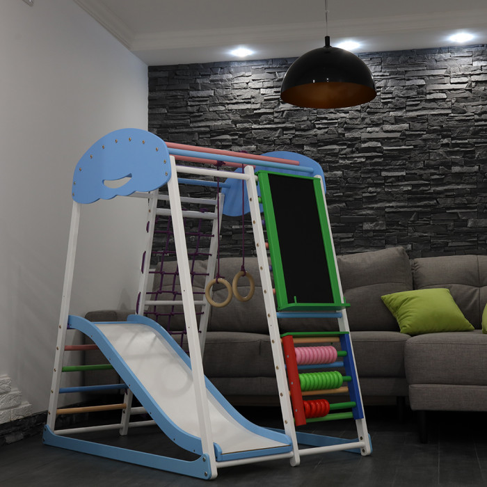 Дитячий спортивний комплекс для дому Sportbaby Sportwood Sky Plus 7