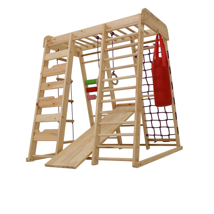Спортивный комплекс уличный детский Sportbaby «Акварелька- outdoor»