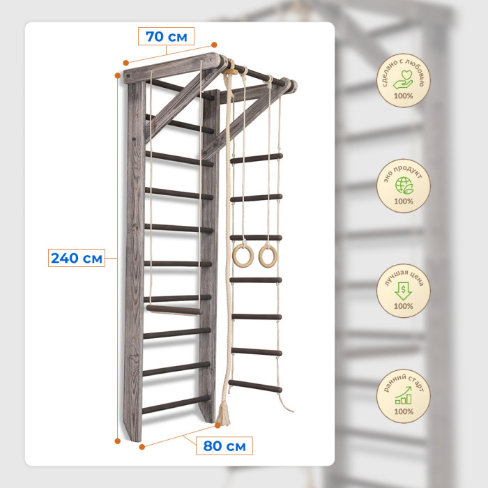 Спортивний куточок Sportbaby "Sport Loft 2-240"
