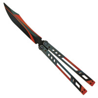 Нож деревянный сувенирный "SO-2 Бабочка Black Widow" So2Bal-B