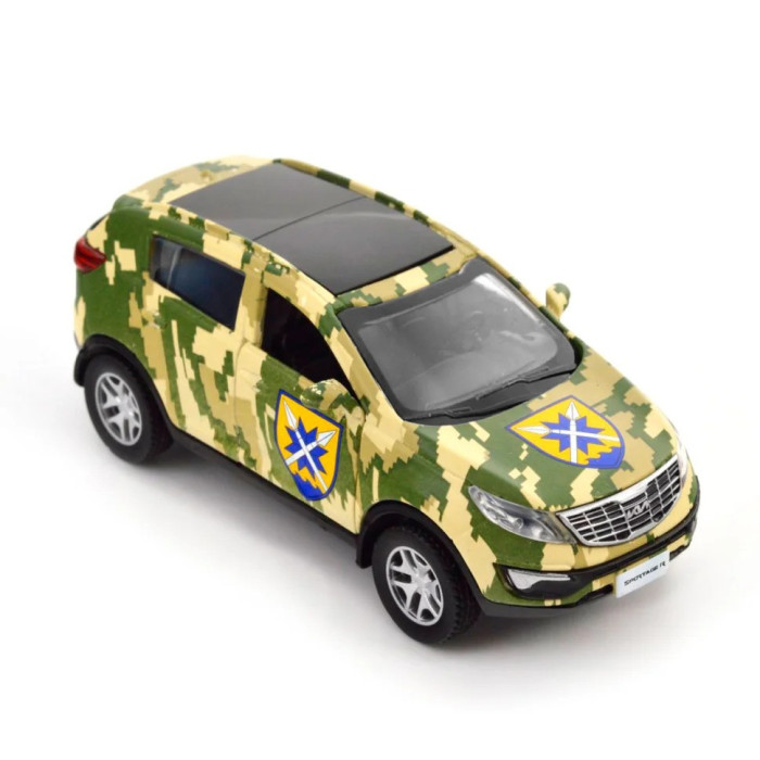 Автомодель серии «Шевроны Героев» Kia Sportage R «56 Омпбр» Technodrive 250362M