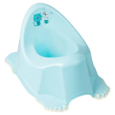 Горщик з антиковзаючим покриттям Tega DOG & CAT Anti slip Potty PK-001-101 light blue (блакитний)