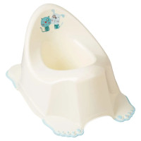 Горшок с антискользящим покрытием Tega DOG&CAT Anti slip Potty PK-001-102 soft yellow (желтый)