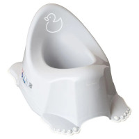 Горшок с антискользящим покрытием Tega DUCK Anti-slip Potty DK-001-122 light gray (серый)