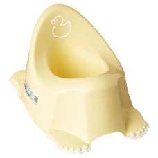 Горщик з антиковзаючим покриттям Tega DUCK Anti-slip Potty DK-001-132 light yellow (жовтий)