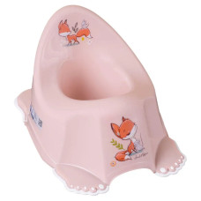 Горщик з антиковзаючим покриттям Tega FOREST FAIRYTALE Anti-slip potty FF-001-107 light pink (рожевий)