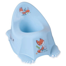 Горщик з антиковзаючим покриттям Tega FOREST FAIRYTALE Anti-slip potty FF-001-108 light blue (блакитний)