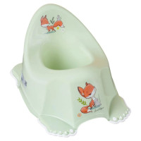 Горщик з антиковзаючим покриттям Tega FOREST FAIRYTALE Anti-slip potty FF-001-112 light green (зелений)