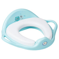 Накладка на унитаз мягкая Tega DOG & CAT Soft Toilet trainer PK-020-101 light blue (голубой)