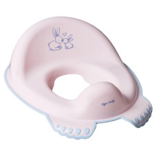 Накладка на унітаз Tega LITTLE BUNNY Anti slip toilet trainer KR-002-104 powder pink (рожевий)