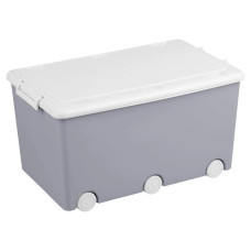 Ящик для іграшок Tega Multifuncional Box 58x32 cm PW-001-106 gray (сірий)