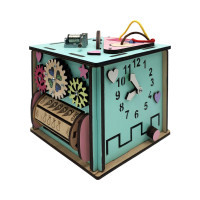 Развивающая Игрушка Бизикуб Temple Group Tg286478 15Х15Х15 См Бирюзовый