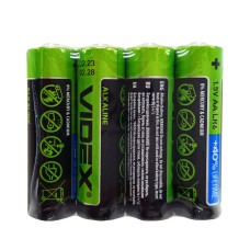 Батарейка щелочная Videx Alkaline Videx Lr6 Aax4, Lr06/aa блистер 4 штуки пальчики блистер