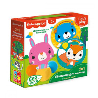 Набір для творчості Fisher Price "Лісові друзі" Vt4502-04 з екотестом