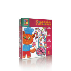 Настільна гра "Солодкі смаколики" Vladi Toys Vt1804-42 (укр)