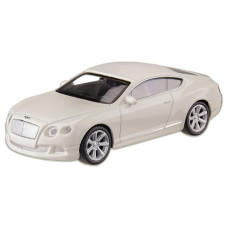 Машина металева Bentley Continental Gt "WELLY" 44036CW масштаб 1:43 Білий