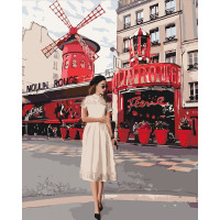 Картина за номерами. "Moulin Rouge" Kho4657, 40х50 см