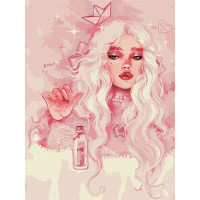 Картина по номерам "Прекрасная принцесса" ©lesya_nedzelska_art Идейка Kho8311 30х40 см