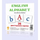 Розвиваючі картки "Англійський алфавіт" (110х110 мм) 101 693 англ. мовою