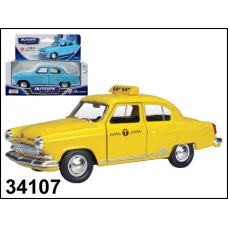 34107W-CIS GAZ 21 VOLGA 1:43  Такси
