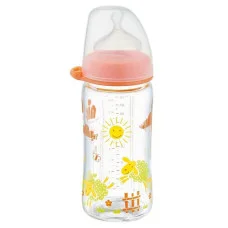 Антиколиковая бутылочка для кормления Nip PP 240 мл. М 0+ мес. (35064)