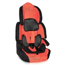Автокрісло Bertoni SPEEDWAY (black & red crown)