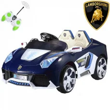 Дитячий електромобіль Lamborghini BT-BOC-0073 2 мотора, 12V, темно-синій
