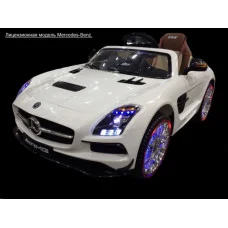 Детский электромобиль Mercedes-Benz SLS SX812 PAINTING Лицензия модель 2016г Белый
