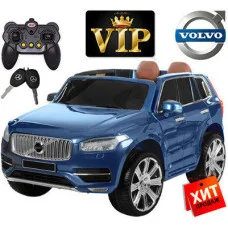 Дитячий електромобіль Volvo "Автопокраска" Шкіряне сидіння M 3278