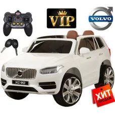 Дитячий електромобіль Volvo Шкіряне сидіння M 3278 EBLR-1