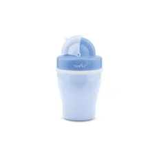 Детский поильник Nuvita 18м + 200мл. с трубочкой Синий NV1436Blue