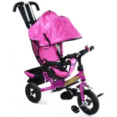 Дитячий триколісний велосипед Combi Trike BT-CT-0004 LILAC. Надувні колеса