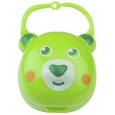 ФУТЛЯР ДЛЯ ПУСТЫШКИ BABYONO МИШКА ЗЕЛЕНЫЙ (562)