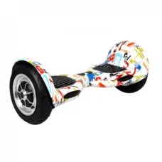 Гіроборд SMART 10 graffiti, колеса 10 ", до 120кг, (пульт ДУ, Bluetooth)