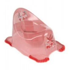 Горщик антіскольз. Tega Aqua AQ-007 red transperent
