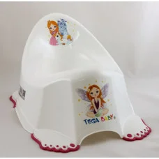 Горшок антискользящий Tega Little Princess LP-001 белый