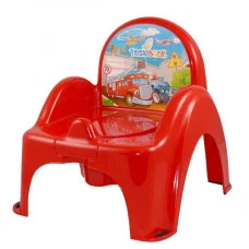 Горшок-кресло муз. Tega Cars PO-053 red