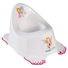 Горшок Tega Little Princess PO-049 антискользящий music белый