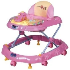 Ходунки Bambi BL 6222 SY Паравоз Рожевий (M0538-1)
