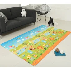 Игровой коврик FUNIMAL, разноцветный, размер 210х140х1,2 см