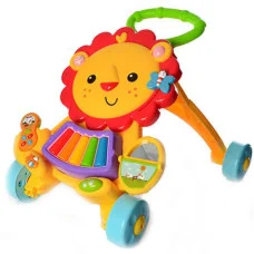 Интерактивная каталка-ходунки Bambi Baby Walker (869-52)