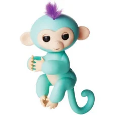 Інтерактивна мавпочка на палець FingerMonkey 818-1 Блакитний