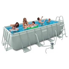 Каркасный бассейн Intex Rectangular Ultra Frame Pool (28314)