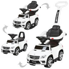 Каталка-толокар Bambi 3 в 1 M 3186L-1 Біла
